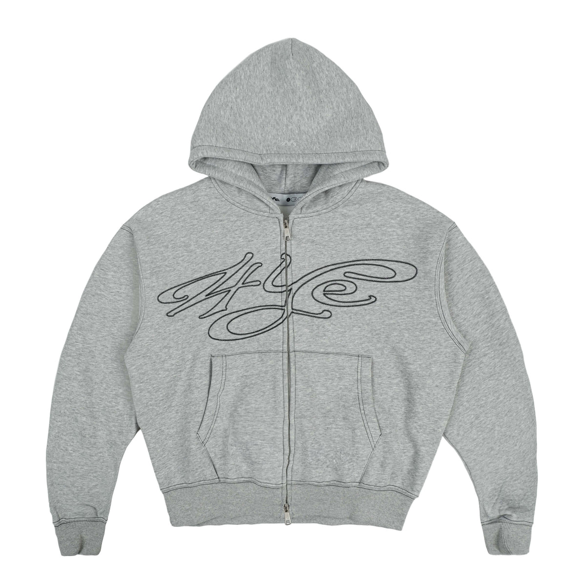 Signature Zip Hoodie - Light H.Grey – 4YE