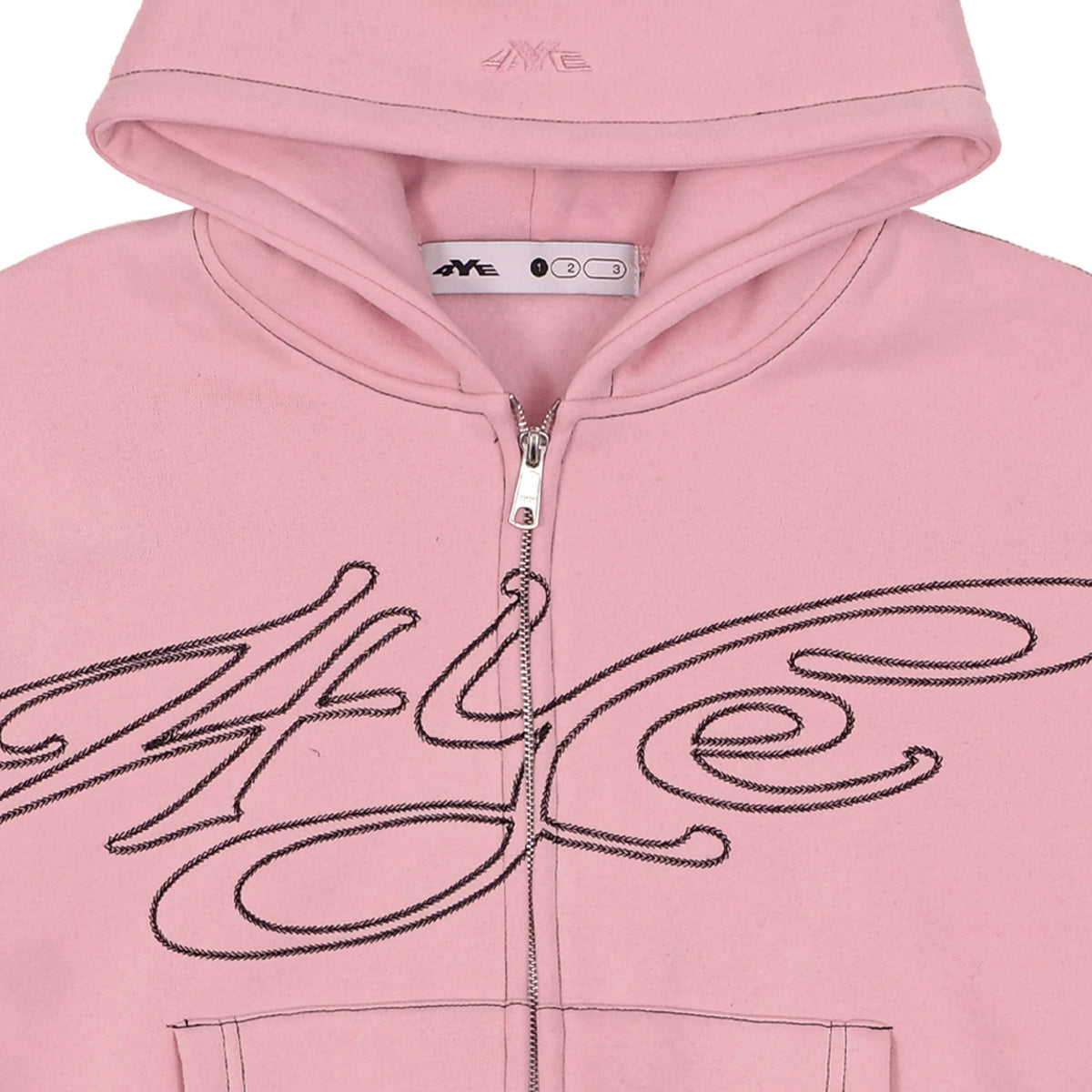 Signature Zip Hoodie - Pink
